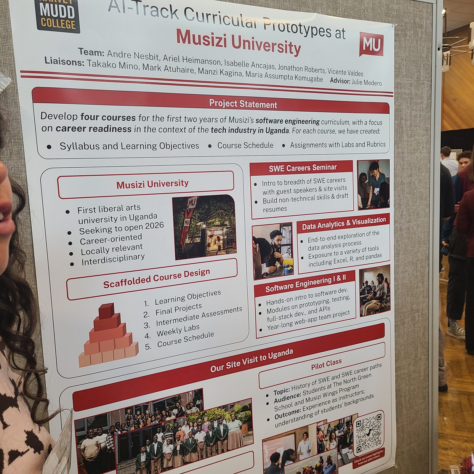 AI-Track Curricular Prototypes at Musizi University Clinic poster